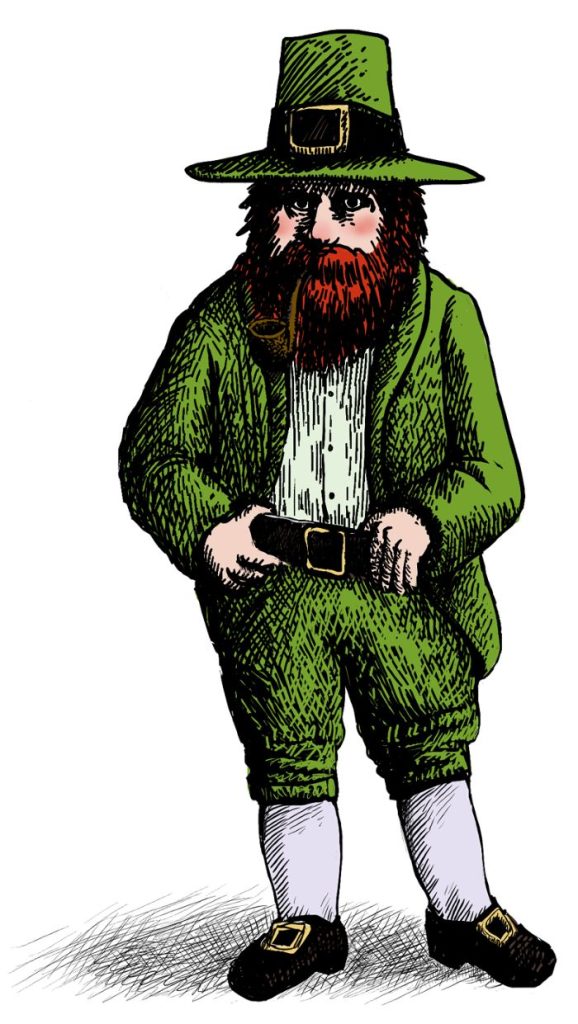 Illustration of leprechaun