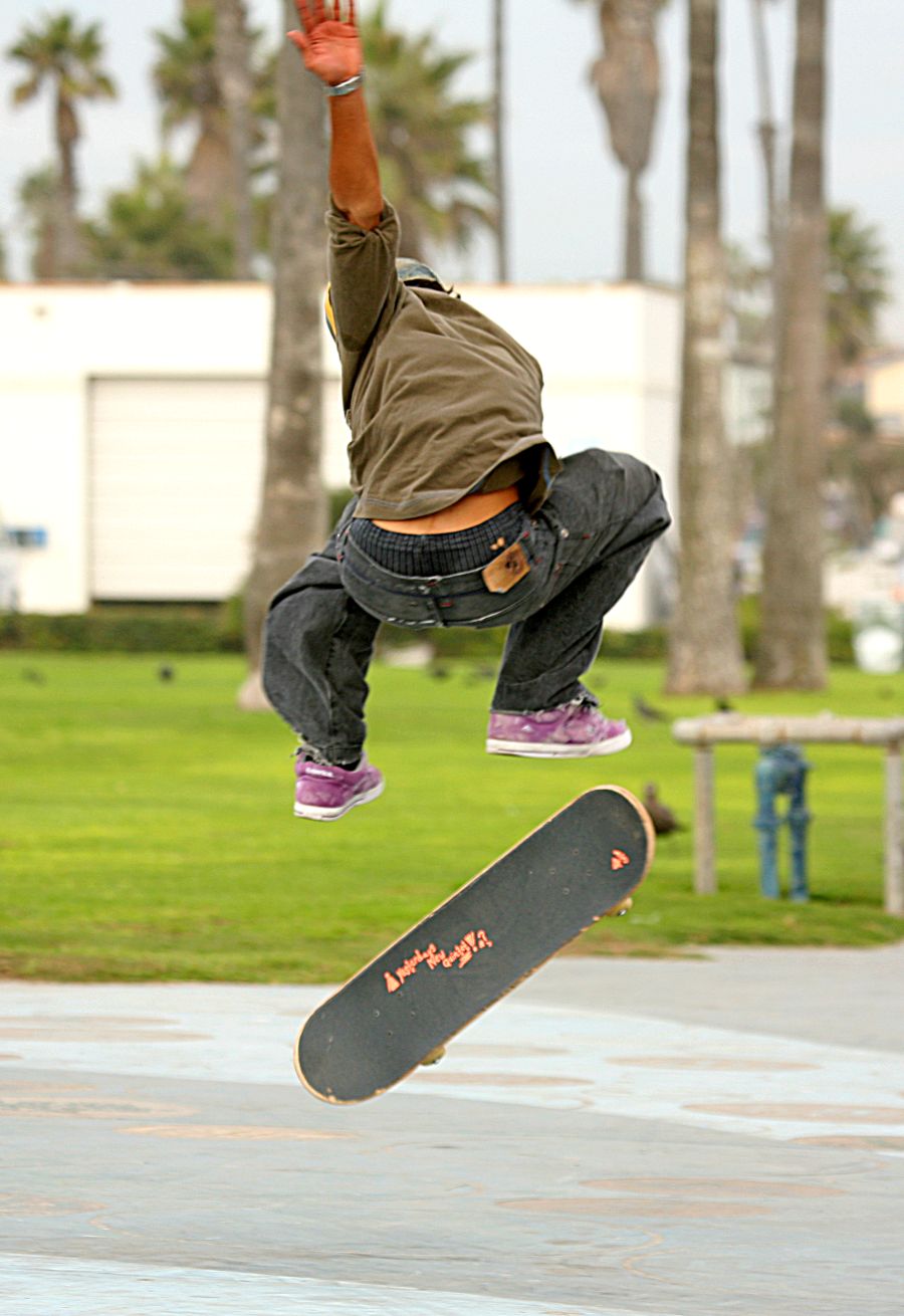 Photo of a Skate boarder